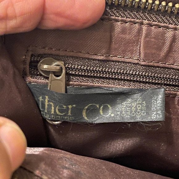 Leather Co wristlet wallet, bag. Pure leather from Leather Co company - Picture 10 of 12